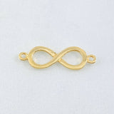 Herraje Infinito 1.1gr / 2.4cm / Oro Amarillo 18K * Herraje Infinito 1.1gr / 2.4cm / Oro Amarillo 18K *