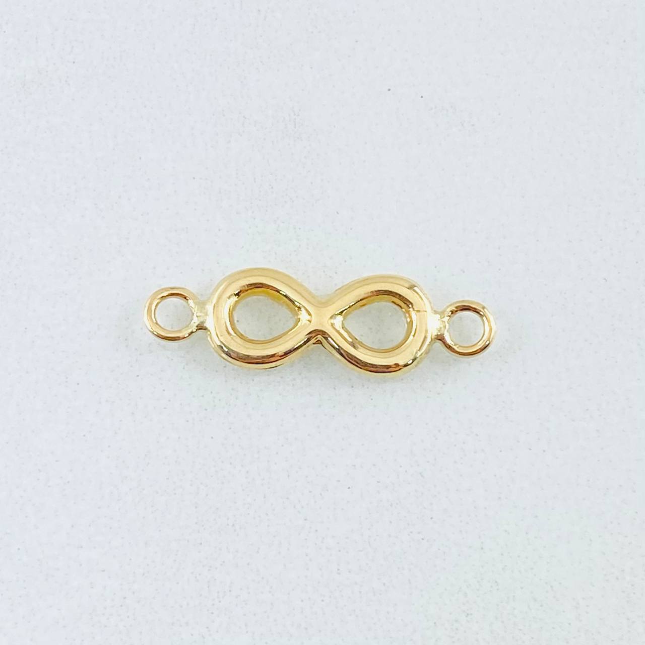 Herraje Infinito 0.65gr / 0.7cm / Oro Amarillo 18K * Herraje Infinito 0.65gr / 0.7cm / Oro Amarillo 18K *