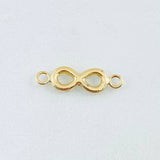 Herraje Infinito 0.65gr / 0.7cm / Oro Amarillo 18K * Herraje Infinito 0.65gr / 0.7cm / Oro Amarillo 18K *