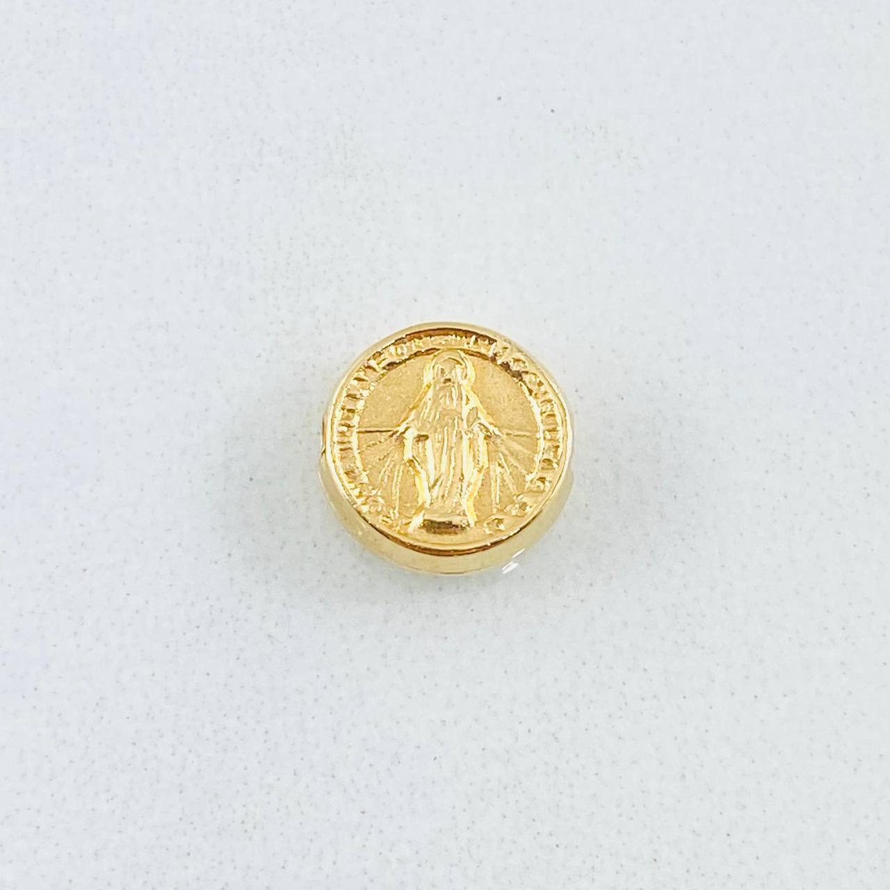 Herraje Virgen Milagrosa 0.55gr / 1cm / Oro Amarillo 18K * Herraje Virgen Milagrosa 0.55gr / 1cm / Oro Amarillo 18K *