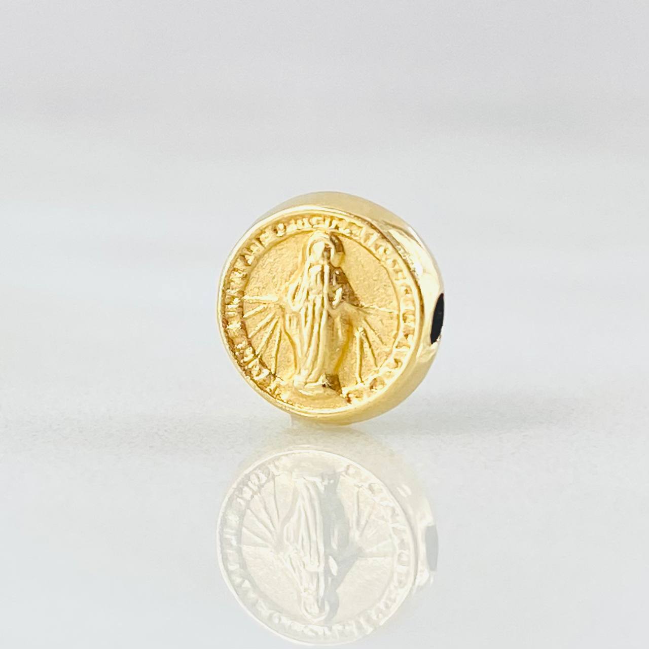 Herraje Virgen Milagrosa 0.65gr / 1cm / Oro Amarillo 18K * Herraje Virgen Milagrosa 0.65gr / 1cm / Oro Amarillo 18K *