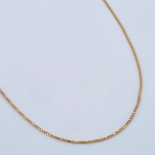 Cadena Veneciana 1.85gr / 50.5cm / Oro Amarillo +3 18K &