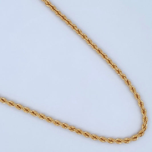 Cadena Lazo 8.65gr / 60.5cm / Oro Amarillo +3 18K &