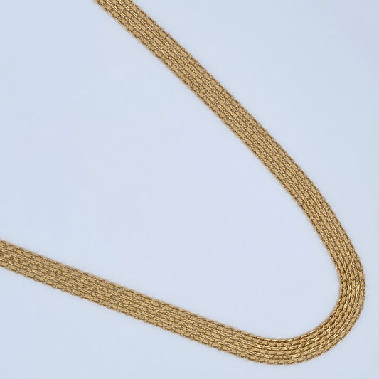 Cadena China 23.4gr / 60.6cm / Oro Amarillo +1 18K &