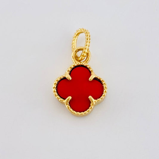 Dije Trebol 1 g / 1.6 cm Oro Amarillo 18K