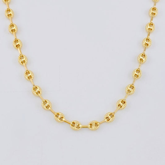 Cadena Gc Diamantada 4.65 g / 45.5 cm / 3.3 mm Oro Amarillo 18K