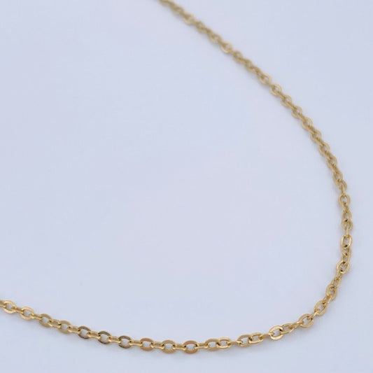 Cadena Aro Seguido 2.35gr / 52cm / Oro Amarillo +3 18K &