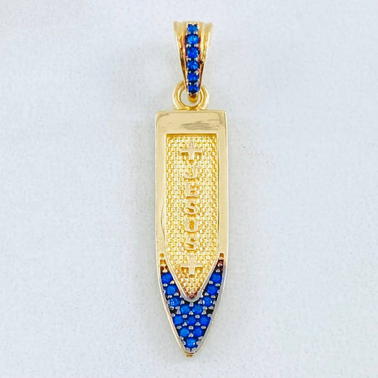 Dije Daga Jesús 2.3gr / 3.3cm / Oro Amarillo 18K ©