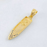 Dije Daga Jesús 2.3gr / 3.3cm / Oro Amarillo 18K © Dije Daga Jesús 2.3gr / 3.3cm / Oro Amarillo 18K ©