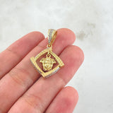 Dije Medusa 4.25gr / 3.3cm / Oro Amarillo 18K © Dije Medusa 4.25gr / 3.3cm / Oro Amarillo 18K ©