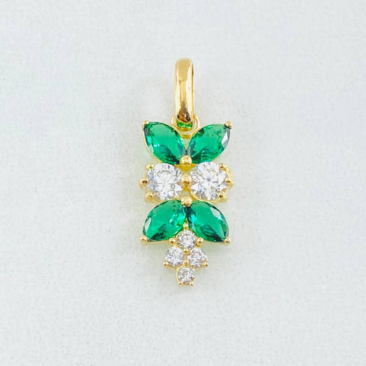 Dije Espiga Seguida 1.25gr / 2.2cm / Oro Amarillo 18K ©