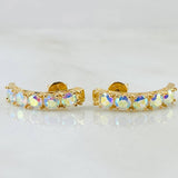 Topos Línea Túpida 3.55gr / 2cm / Oro Amarillo 18K Topos Línea Túpida 3.55gr / 2cm / Oro Amarillo 18K