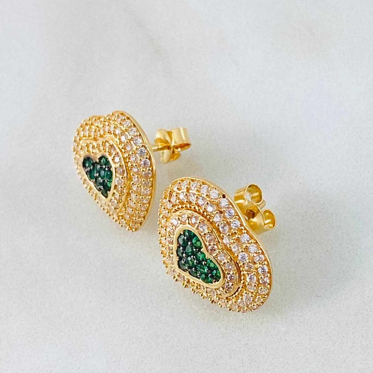 Topos Halo Corazón Túpido 4.8gr / Oro Amarillo 18K Topos Halo Corazón Túpido 4.8gr / Oro Amarillo 18K