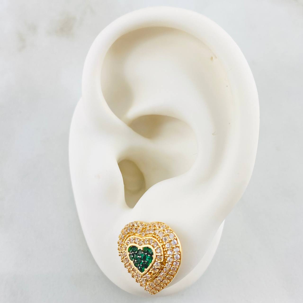 Topos Halo Corazón Túpido 4.8gr / Oro Amarillo 18K Topos Halo Corazón Túpido 4.8gr / Oro Amarillo 18K