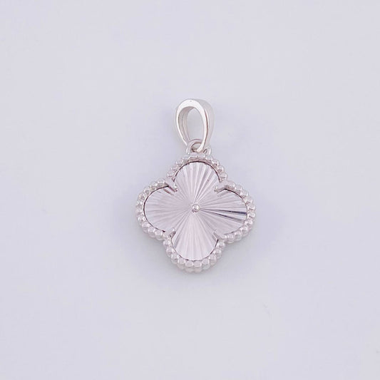 Dije Trébol 2.35g / 2.2cm Oro Blanco 18K