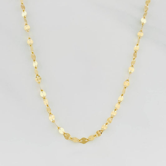 Cadena Aro Seguido 0.75g / 45cm / 1.56mm Oro Amarillo 18K
