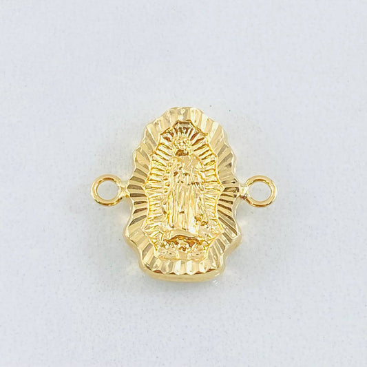 Herraje Virgen Guadalupe 1.2gr / 1.7cm / Oro Amarillo 18K