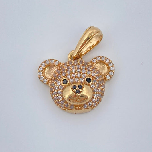 Dije Oso 2.8gr / 2.2cm / Oro Amarillo 18K $