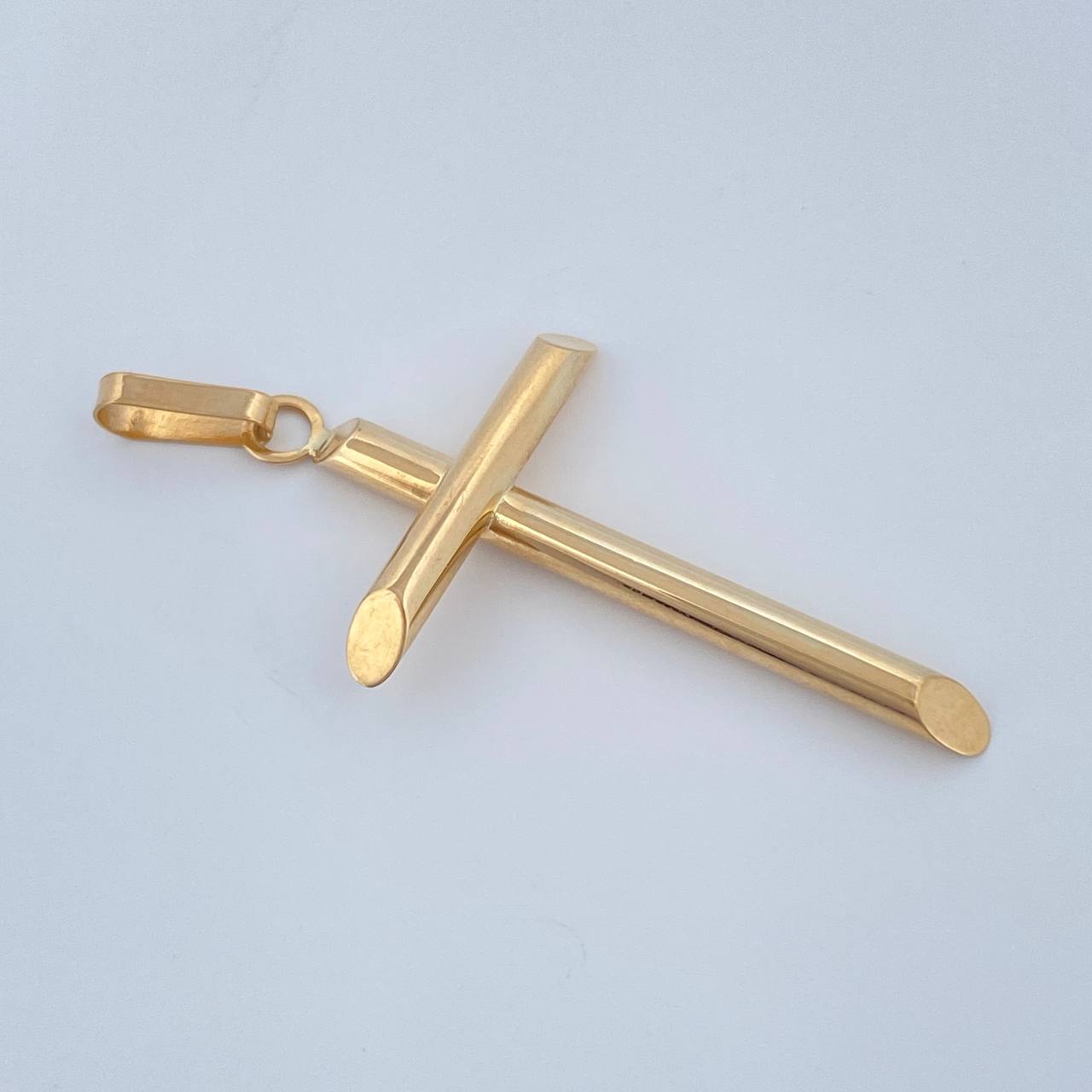 Dije Cruz 1.95gr / 4.8cm / Oro Amarillo 18K & Dije Cruz 1.95gr / 4.8cm / Oro Amarillo 18K &