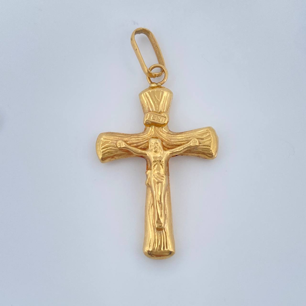 Dije Cruz Cristo 1.45gr / 3.5cm / Oro Amarillo 18K & Dije Cruz Cristo 1.45gr / 3.5cm / Oro Amarillo 18K &