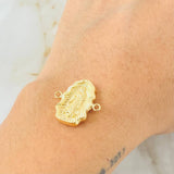 Herraje Silueta Virgen Guadalupe 1.55gr / 1.9cm / Oro Amarillo 18K © Herraje Silueta Virgen Guadalupe 1.55gr / 1.9cm / Oro Amarillo 18K ©