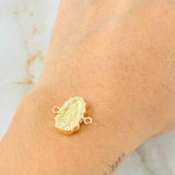 Herraje Virgen Guadalupe 1.2gr / 1.6cm / Oro Amarillo 18K * Herraje Virgen Guadalupe 1.2gr / 1.6cm / Oro Amarillo 18K *