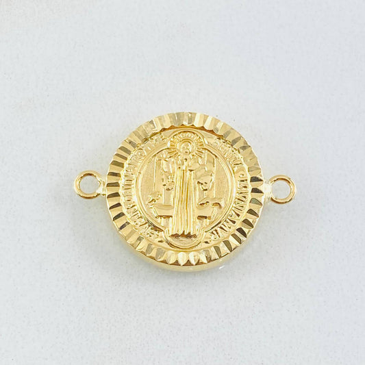 Herraje San Benito 1.55gr / 2.2cm / Oro Amarillo 18K ©
