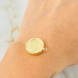 Herraje San Benito 1.55gr / 2.2cm / Oro Amarillo 18K © Herraje San Benito 1.55gr / 2.2cm / Oro Amarillo 18K ©