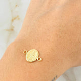 Herraje Virgen Milagrosa 0.6gr / 1.6cm / Oro Amarillo 18K © Herraje Virgen Milagrosa 0.6gr / 1.6cm / Oro Amarillo 18K ©