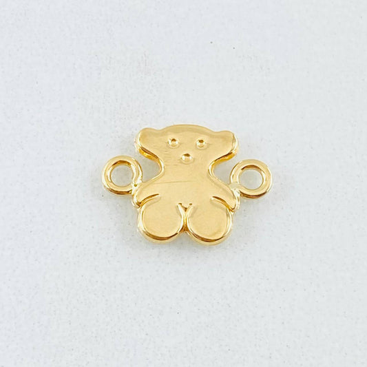 Herraje Oso 0.5gr / 1.3cm / Oro Amarillo 18K