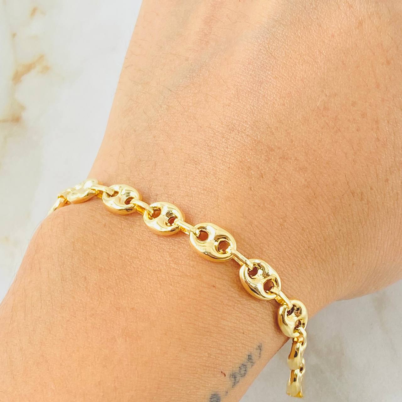 Pulso GC 5.25gr / 19.5cm / Oro Amarillo 18K Pulso GC 5.25gr / 19.5cm / Oro Amarillo 18K