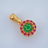 Dije Joya Jardin Real 1.2gr / 1.5cm / Oro Amarillo 18K % Dije Joya Jardin Real 1.2gr / 1.5cm / Oro Amarillo 18K %