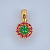 Dije Joya Jardin Real 1.2gr / 1.5cm / Oro Amarillo 18K % Dije Joya Jardin Real 1.2gr / 1.5cm / Oro Amarillo 18K %