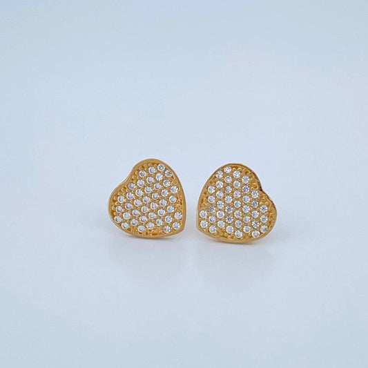 Topos Corazon 2.15gr / Oro Amarillo 18K &