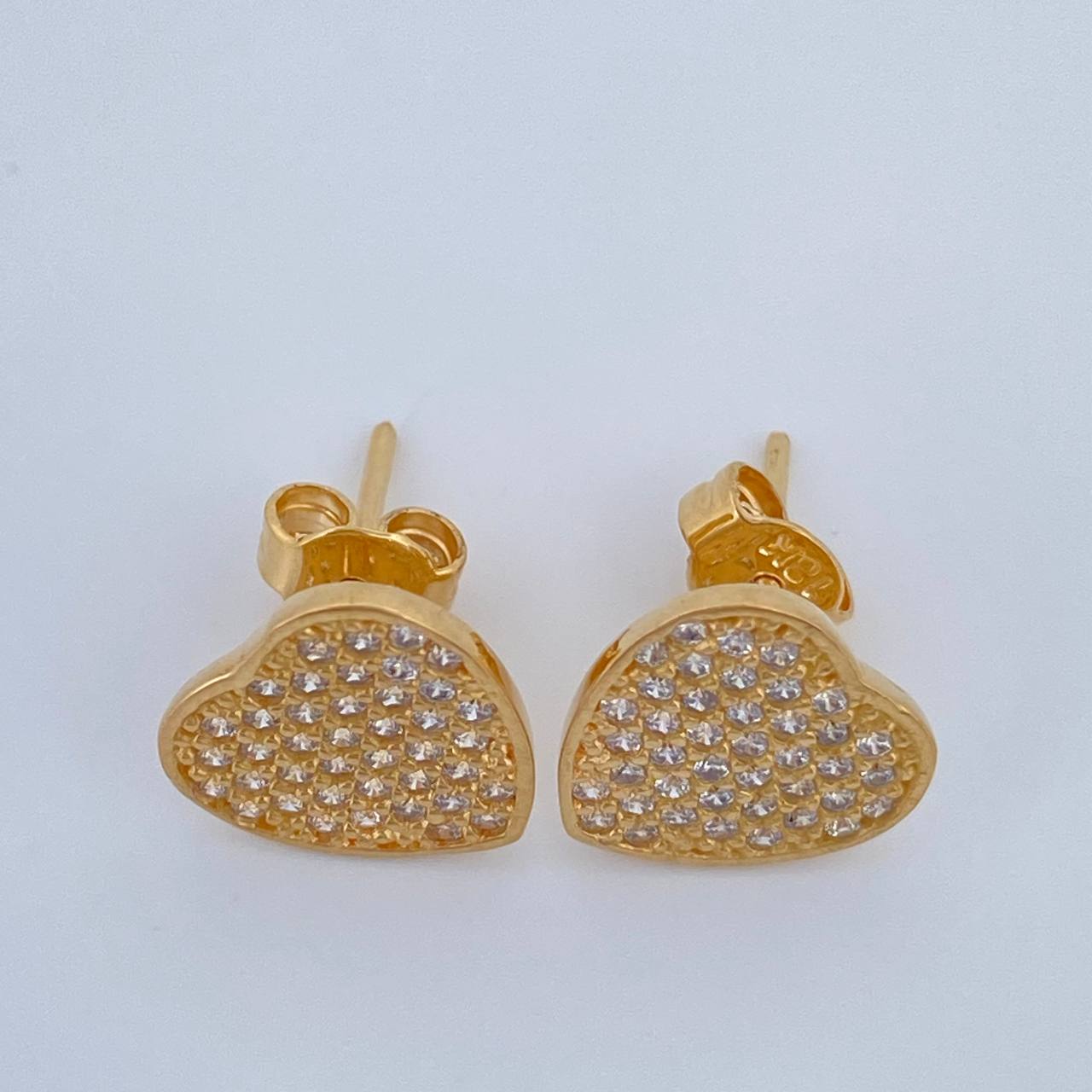 Topos Corazon 2.15gr / Oro Amarillo 18K & Topos Corazon 2.15gr / Oro Amarillo 18K &