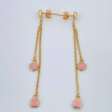Topos Arete 2.1gr / 6cm / Oro Amarillo 18K & Topos Arete 2.1gr / 6cm / Oro Amarillo 18K &