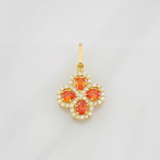 Dije Trebol 1.7g / 2.3cm Oro Amarillo 18K