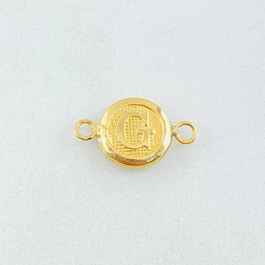 Herraje Letra G 0.45gr / 1.5cm / Oro Amarillo 18K