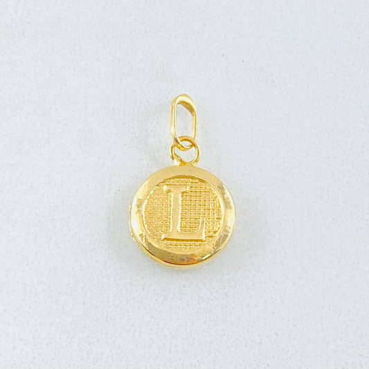 Dije Letra L 0.45gr / 1.6cm / Oro Amarillo 18K ©