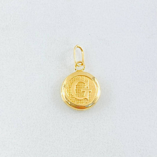 Dije Letra G 0.4gr / 1.6cm / Oro Amarillo 18K