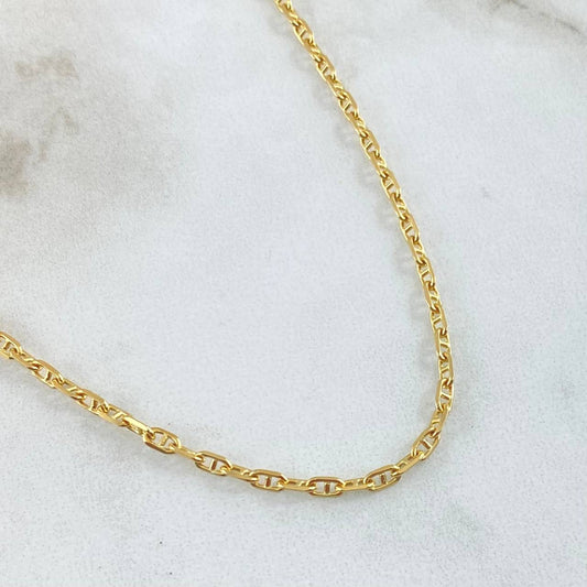 Cadena Escalera Volga 5.95gr / 45cm / +3 Oro 18K ©