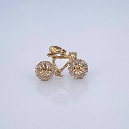 Dije Bicicleta 1.9gr / 1.7cm-Oro Amarillo 18K &