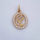 Dije Virgen Maria 1.2gr / 2cm-Oro Amarillo 18K & Dije Virgen Maria 1.2gr / 2cm-Oro Amarillo 18K &
