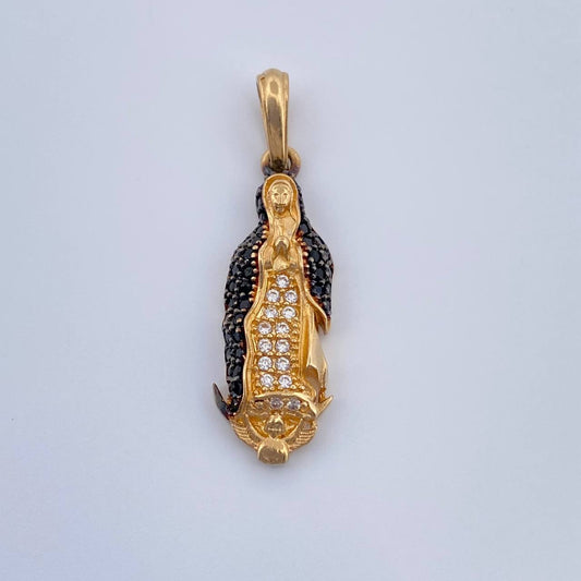 Dije Virgen Guadalupe 2.4gr / 2.9cm-Oro Amarillo 18K &