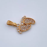 Dije Pies 1.55gr / 2.1cm-Oro Amarillo 18K & Dije Pies 1.55gr / 2.1cm-Oro Amarillo 18K &