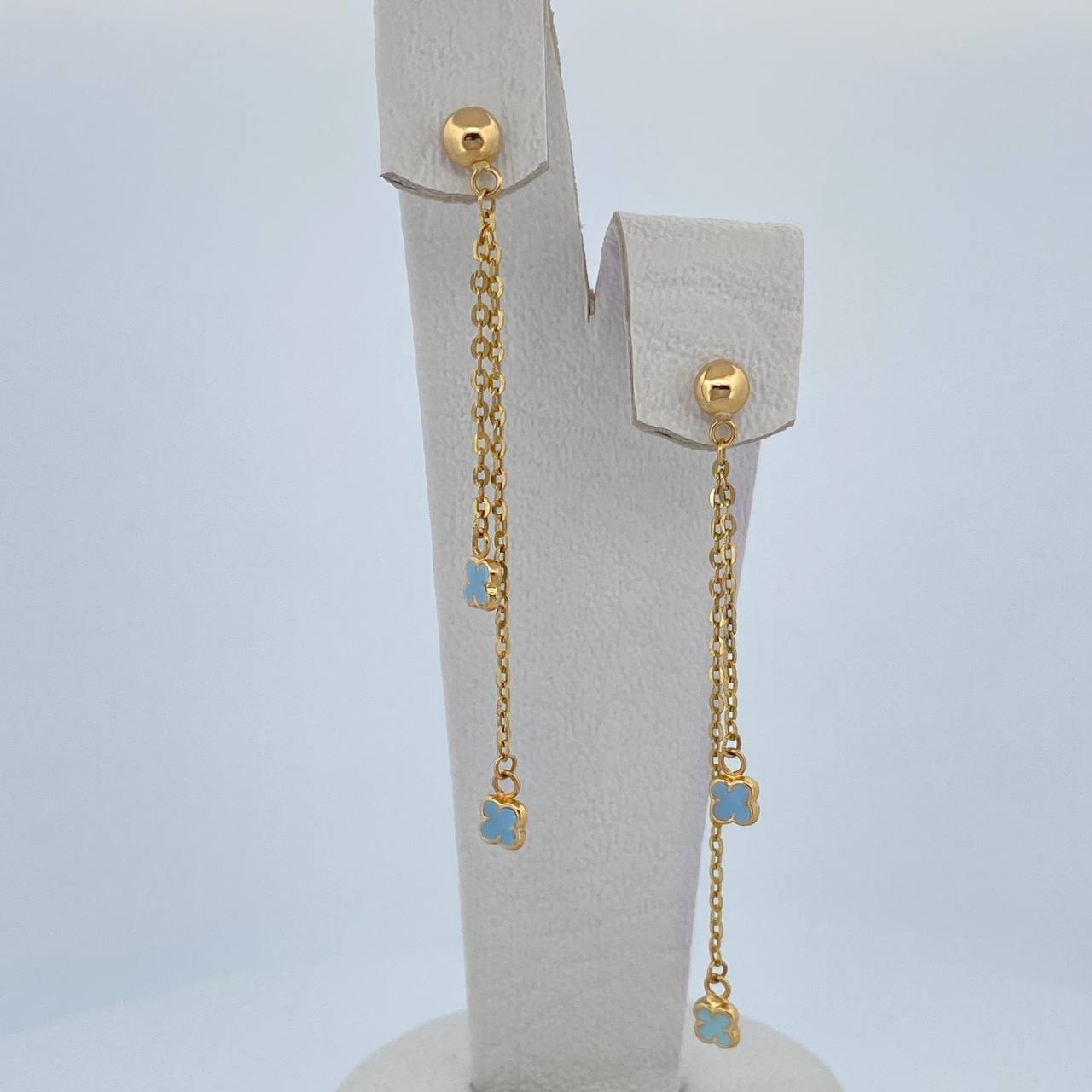 Topos Arete 2.1gr / 6.1cm / Oro Amarillo 18K & Topos Arete 2.1gr / 6.1cm / Oro Amarillo 18K &