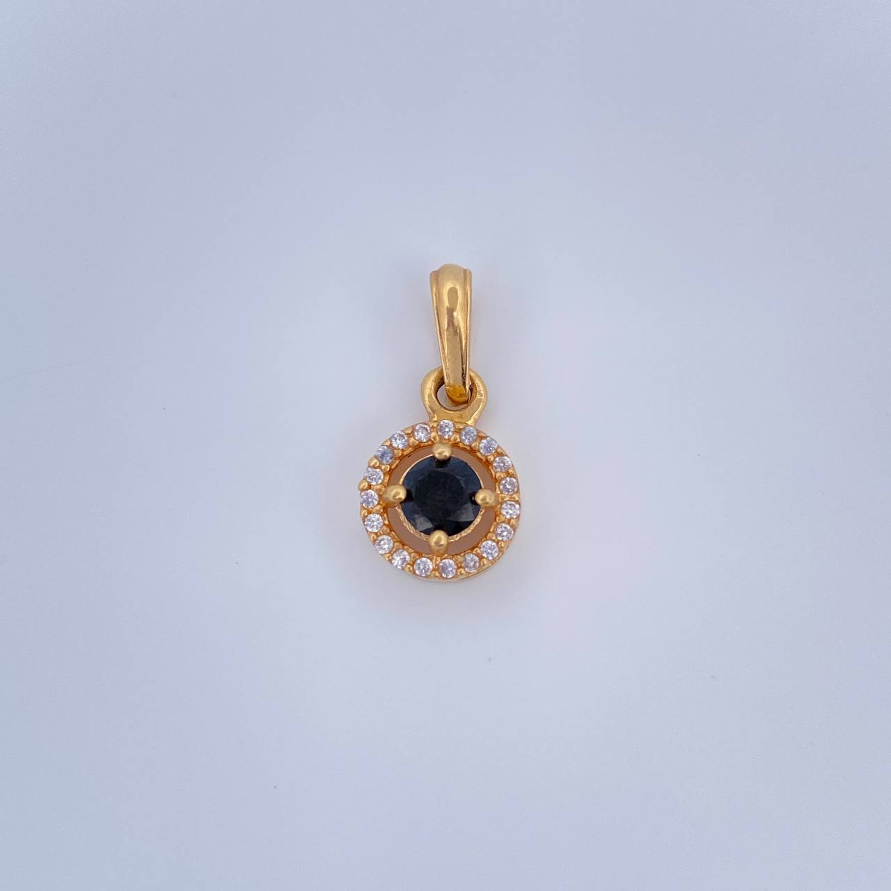 Dije Halo 1.55gr / 1.8cm-Oro Amarillo 18K & Dije Halo 1.55gr / 1.8cm-Oro Amarillo 18K &