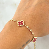 Pulso GC Trebol 5.75gr / 19.5cm / Oro 18K © Pulso GC Trebol 5.75gr / 19.5cm / Oro 18K ©