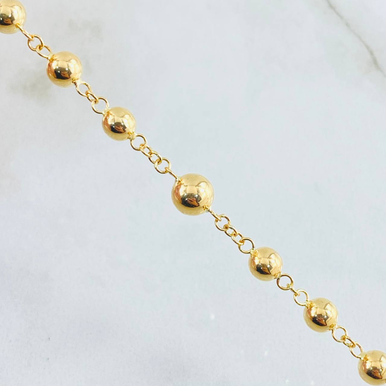 Rosario Cruz Cristo Virgen Milagrosa 13.1gr / 60cm / Oro Amarillo 18K Rosario Cruz Cristo Virgen Milagrosa 13.1gr / 60cm / Oro Amarillo 18K