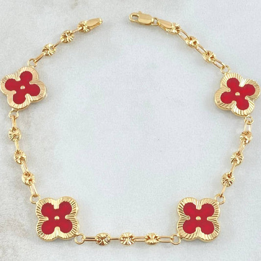 Pulso GC Trebol 6.3gr / 19cm / Oro 18K -